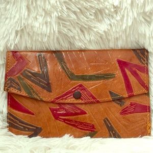 ❤️ Small Leather Envelope Clutch ❤️ Made in India